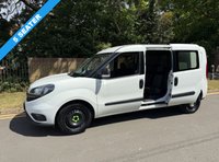 USED 2022 72 FIAT DOBLO 1.6 MultiJetII 105BHP Maxi Tecnico EURO 6 L2 H1 LWB 5 SEATER COMBI CREW PANEL VAN FSH+MEDIA+A/C+EU6+5 SEATS+