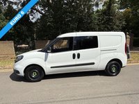 USED 2022 72 FIAT DOBLO 1.6 MultiJetII 105BHP Maxi Tecnico EURO 6 L2 H1 LWB 5 SEATER COMBI CREW PANEL VAN FSH+MEDIA+A/C+EU6+5 SEATS+