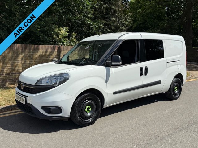 View our Fiat Doblo 1.6 MultiJetII 105BHP Maxi Tecnico EURO 6 L2 H1 LWB 5 SEATER COMBI CREW PANEL VAN