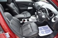 USED 2015 15 NISSAN JUKE 1.6 Tekna SUV 5dr Petrol XTRON Euro 6 (117 ps) 1 Owner from New | Panoramic Roof | 2 Keys | Full Service History | Full Black Leather Interior | 360 Camera | Satellite Navigation | Heated Seats | ULEZ Free | DAB Digital Radio | Park Assist | 17" Alloy Wheels | Privacy Glass | Bluetooth Connectivity | MOT Valid (22/06/2026)