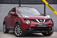 USED 2015 15 NISSAN JUKE 1.6 Tekna SUV 5dr Petrol XTRON Euro 6 (117 ps) 1 Owner from New | Panoramic Roof | 2 Keys | Full Service History | Full Black Leather Interior | 360 Camera | Satellite Navigation | Heated Seats | ULEZ Free | DAB Digital Radio | Park Assist | 17" Alloy Wheels | Privacy Glass | Bluetooth Connectivity | MOT Valid (22/06/2026)