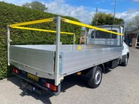 USED 2023 72 IVECO DAILY 35S14 3450 WB SRW LWB 13ft DROPSIDE 2.3 HDI 140BHP Fitted With Good Quality LWB 13ft Dropside Body With Safety Rails, Work Lights, Roof Beacon & Tow Pack!