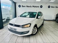 USED 2013 63 VOLKSWAGEN POLO 1.2 Match Edition Hatchback 3dr Petrol Manual Euro 5 (60 ps) 