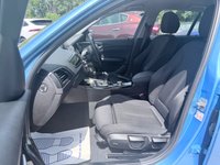 USED 2018 BMW 1 SERIES Blue 1.5 116d Sport hatchback, 83,000 miles, Euro 6, 6-speed manual, 17in alloys, Sat nav, Bluetooth, Air Conditioning, Rear sensors and much more! This 2018 BMW 1 Series 116d Sport is a Euro 6 compliant vehicle, offering an efficient 1.5L diesel engine. This Sport trim model comes equipped with stylish Dark Chrome exhaust tailpipes, enhancing its sporty appearance. For convenience and connectivity, it features Bluetooth hands free with USB audio interface, allowing for seamless music streaming and call handling. Driving in varied conditions is made easier with the rain sensor and automatic headlight activation, ensuring optimal visibility.