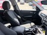 USED 2018 BMW 1 SERIES Blue 1.5 116d Sport hatchback, 83,000 miles, Euro 6, 6-speed manual, 17in alloys, Sat nav, Bluetooth, Air Conditioning, Rear sensors and much more! This 2018 BMW 1 Series 116d Sport is a Euro 6 compliant vehicle, offering an efficient 1.5L diesel engine. This Sport trim model comes equipped with stylish Dark Chrome exhaust tailpipes, enhancing its sporty appearance. For convenience and connectivity, it features Bluetooth hands free with USB audio interface, allowing for seamless music streaming and call handling. Driving in varied conditions is made easier with the rain sensor and automatic headlight activation, ensuring optimal visibility.