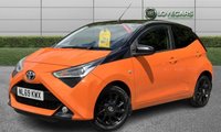 USED 2019 69 TOYOTA AYGO 1.0 VVT-i x-cite Hatchback 5dr Petrol Manual Euro 6 (71 ps) LONG MOT AND GOOD HISTORY, RECENTLY SERVICED, HPI CLEAR, GENUINE LOW MILEAGE FROM NEW, EXCELLENT CONDITION BOTH INSIDE AND OUT. SPECIAL EDITION COLOUR, BLACK GLOSS ALLOYS, AIR CON, BLUETOOTH!