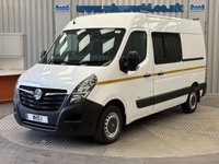 USED 2021 21 VAUXHALL MOVANO 2.3 CDTI 135 BHP BITURBO EDITION 3500 L2 H2 WELFARE VAN FWD MANUAL (EURO 6) 