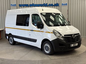 2021 VAUXHALL MOVANO 2.3 CDTI 135 BHP BITURBO EDITION 3500 L2 H2 WELFARE VAN FWD MANUAL (EURO 6) &pound;9995.00
