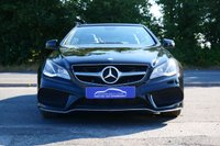 USED 2014 14 MERCEDES-BENZ E-CLASS 2.1 E220 CDI AMG Sport Cabriolet 2dr Diesel G-Tronic+ Euro 5 (s/s) (170 ps) OBSIDIAN BLACK METALLIC PAINTWORK + HEATED SEATS + PARKING SENSORS + DAB + NAV