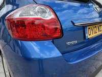 USED 2012 12 TOYOTA AURIS 1.6 V-Matic TR Hatchback 5dr Petrol Manual Euro 5 (132 ps) 2 KEYS+BLUETOOTH+LONG MOT+SERVICE