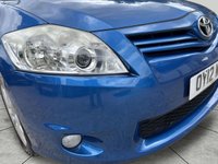 USED 2012 12 TOYOTA AURIS 1.6 V-Matic TR Hatchback 5dr Petrol Manual Euro 5 (132 ps) 2 KEYS+BLUETOOTH+LONG MOT+SERVICE