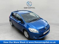 USED 2012 12 TOYOTA AURIS 1.6 V-Matic TR Hatchback 5dr Petrol Manual Euro 5 (132 ps) 2 KEYS+BLUETOOTH+LONG MOT+SERVICE