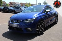 USED 2020 70 SEAT IBIZA 1.0 TSI XCELLENCE Lux Hatchback 5dr Petrol DSG Euro 6 (s/s) (110 ps) - EURO 6 - ULEZ, SAT NAV, ALCANTARA, DIGITAL DASH, R/CAMERA, LEDS, P/SENSORS, CRUISE, 17" ALLOYS, APPLE/ANDROID CARPLAY, DAB, BLUETOOTH
