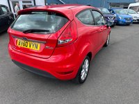 USED 2010 60 FORD FIESTA 1.25 Zetec Hatchback 3dr Petrol Manual (129 g/km, 81 bhp) LOW INSURANCE GROUP-ALLOY WHEELS