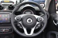 USED 2021 21 SMART FORTWO 17.6kWh Exclusive Cabriolet 2dr Electric Auto (22kW Charger) (82 ps) 1 Owner from New | Full Smart Service History | 2 Keys | Satellite Navigation | Electric Convertible Roof | Park Assist | ULEZ Free | Full Black Leather Upholstery | Heated Seats | MOT Valid (28/09/2026)