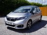USED 2019 19 HONDA JAZZ 1.3 i-VTEC EX Navi Hatchback 5dr Petrol Manual Euro 6 (s/s) (102 ps) NAV-Reverse Camera-12m MOT