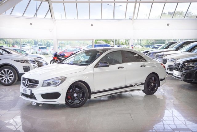 View our Mercedes-Benz Cla 2.1 CLA220 CDI AMG Sport Coupe 4dr Diesel 7G-DCT Euro 6 (s/s) (170 ps)