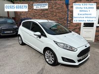 USED 2015 65 FORD FIESTA 1.0T EcoBoost Titanium Hatchback 5dr Petrol Manual Euro 6 (s/s) (100 ps) Only &pound;20 Road Tax !!! & Only 53,000 Miles, Excellent Service History & 12 Mths Mot !!!