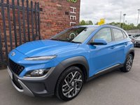 USED 2022 72 HYUNDAI KONA 1.6 h-GDi Premium SUV 5dr Petrol Hybrid DCT Euro 6 (s/s) (141 ps) Hyundai Warranty until 24/10/2027