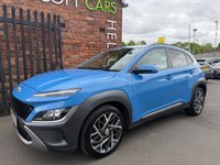 USED 2022 72 HYUNDAI KONA 1.6 h-GDi Premium SUV 5dr Petrol Hybrid DCT Euro 6 (s/s) (141 ps) Hyundai Warranty until 24/10/2027