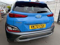 USED 2022 72 HYUNDAI KONA 1.6 h-GDi Premium SUV 5dr Petrol Hybrid DCT Euro 6 (s/s) (141 ps) Hyundai Warranty until 24/10/2027