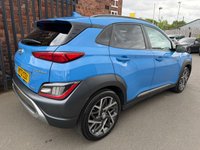 USED 2022 72 HYUNDAI KONA 1.6 h-GDi Premium SUV 5dr Petrol Hybrid DCT Euro 6 (s/s) (141 ps) Hyundai Warranty until 24/10/2027