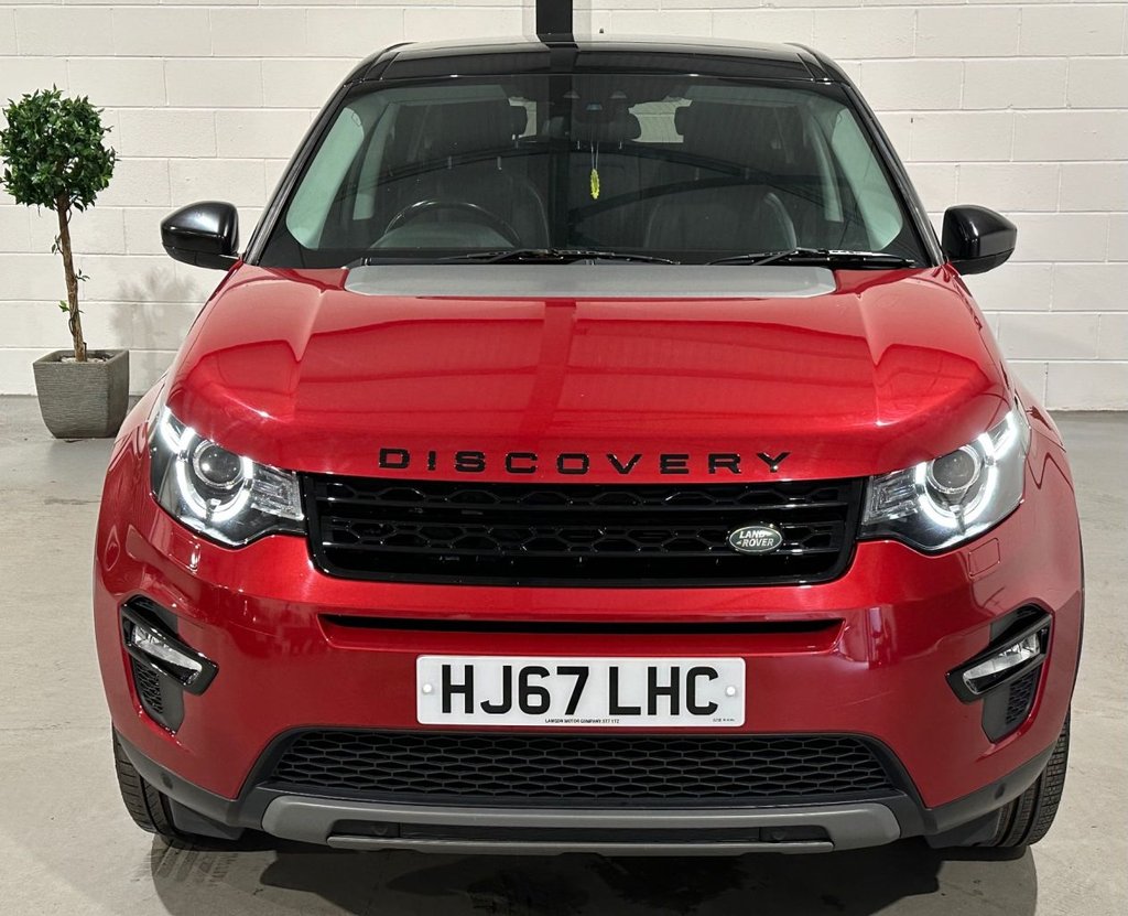 USED 2017 67 LAND ROVER DISCOVERY SPORT 2.0 TD4 HSE Black SUV 5dr Diesel Auto 4WD Euro 6 (s/s) (180 ps) 