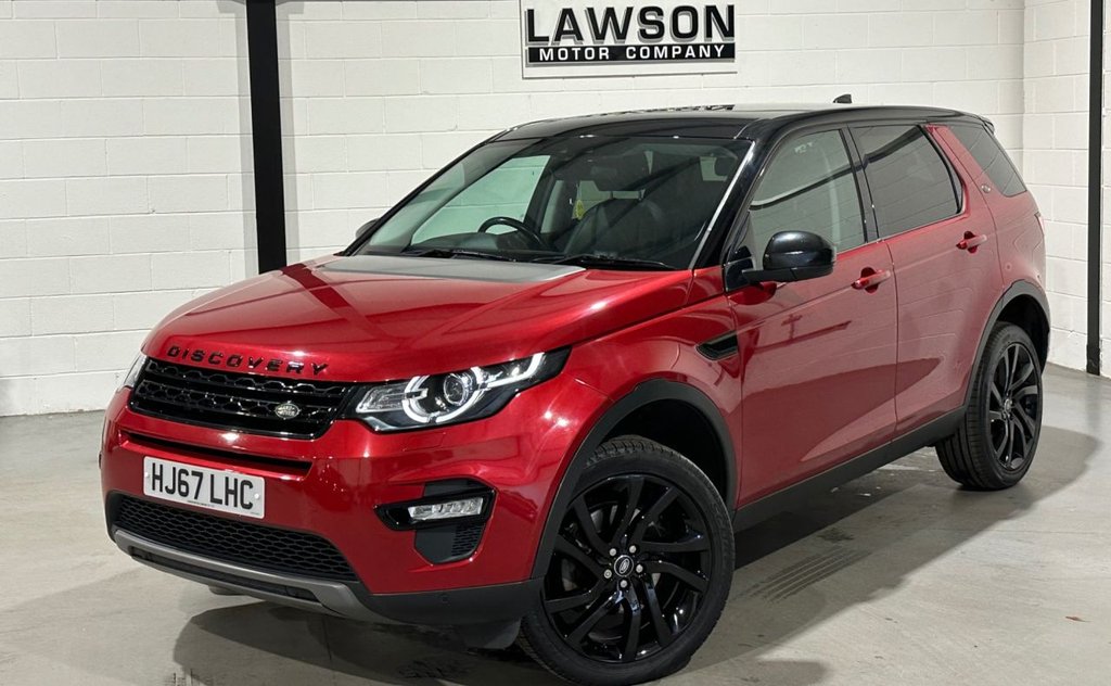USED 2017 67 LAND ROVER DISCOVERY SPORT 2.0 TD4 HSE Black SUV 5dr Diesel Auto 4WD Euro 6 (s/s) (180 ps) 