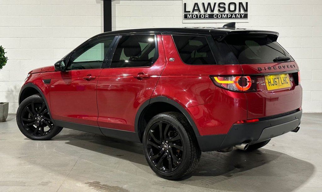 USED 2017 67 LAND ROVER DISCOVERY SPORT 2.0 TD4 HSE Black SUV 5dr Diesel Auto 4WD Euro 6 (s/s) (180 ps) 