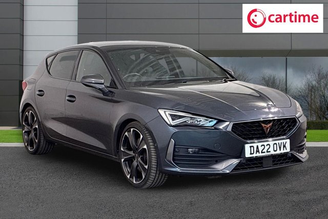 View our Cupra Leon 2.0 TSI VZ2 Hatchback 5dr Petrol DSG Euro 6 (s/s) (245 ps) Rear View Camera, Front / Rear Parking Sensors, Full Link Smartphone Integration, CUPRA Dynamic And Comfort Pack, Media System Plus With Navigation