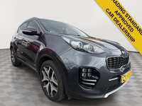 USED 2016 16 KIA SPORTAGE 1.6 T-GDi GT-Line SUV 5dr Petrol DCT AWD Euro 6 (174 bhp) Heated Seats, Bluetooth