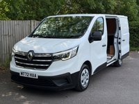 USED 2022 72 RENAULT TRAFIC 2.0 dCi Blue SL28 Business+ Panel Van 5dr Diesel Manual L1 H1 Euro 6 (s/s) (130 ps) A/C-Nav-P sensors-cruise c