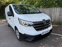 USED 2022 72 RENAULT TRAFIC 2.0 dCi Blue SL28 Business+ Panel Van 5dr Diesel Manual L1 H1 Euro 6 (s/s) (130 ps) A/C-Nav-P sensors-cruise c