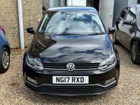 USED 2017 17 VOLKSWAGEN POLO 1.0 Match Edition Hatchback 5dr Petrol Manual Euro 6 (s/s) (75 ps) **FULL SERVICE HISTORY*
