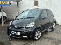 USED 2013 63 TOYOTA AYGO 1.0 VVT-i Hatchback 5dr Petrol Manual Euro 5 (67 ps) THIS LITTLE CAR COMES WITH A FRESH MOT AND SERVICE 2KEYS AND MORE.