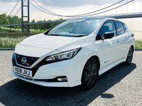 USED 2018 18 NISSAN LEAF 40kWh Tekna Hatchback 5dr Electric Auto (150 ps) FSH / HEATED SEATS / BOSE
