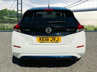 USED 2018 18 NISSAN LEAF 40kWh Tekna Hatchback 5dr Electric Auto (150 ps) FSH / HEATED SEATS / BOSE