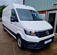 USED 2021 71 VOLKSWAGEN CRAFTER 2.0 TDI CR35 Startline Panel Van 5dr Diesel Manual FWD LWB High Roof Euro 6 (s/s) (140 ps) AIR CON,, LWB, REVERSING CAMERA