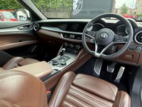 USED 2018 68 ALFA ROMEO STELVIO 2.2 TD Milano Edizione SUV 5dr Diesel Auto Q4 AWD Euro 6 (s/s) (210 ps) .MOCHA LEATHER..