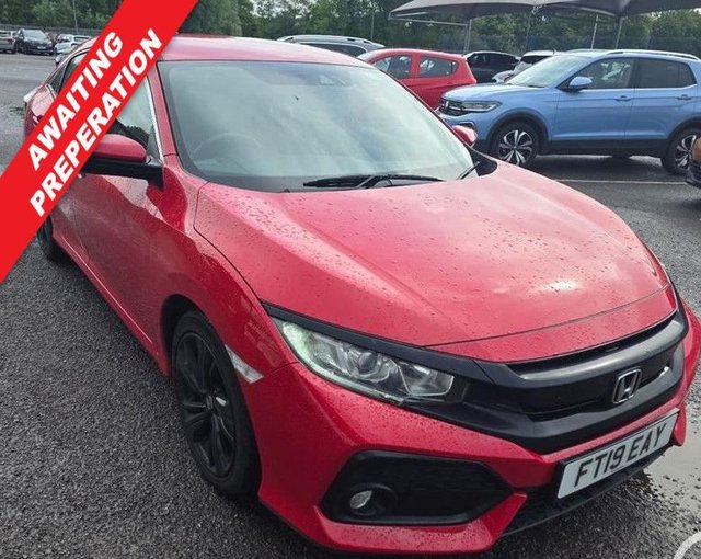 2019 19 HONDA CIVIC 1.6 i-DTEC SR Hatchback 5dr Diesel Manual Euro 6 (s/s) (120 ps) 