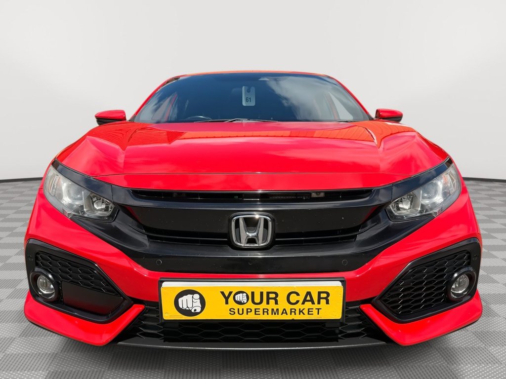 USED 2019 19 HONDA CIVIC 1.6 i-DTEC SR Hatchback 5dr Diesel Manual Euro 6 (s/s) (120 ps) Sat Nav, Rear Camera