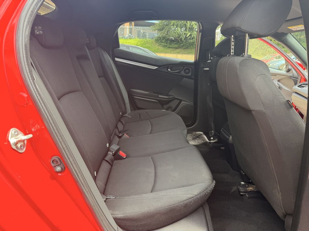 USED 2019 19 HONDA CIVIC 1.6 i-DTEC SR Hatchback 5dr Diesel Manual Euro 6 (s/s) (120 ps) Sat Nav, Rear Camera
