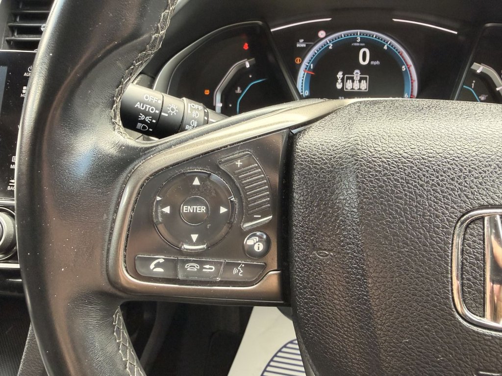 USED 2019 19 HONDA CIVIC 1.6 i-DTEC SR Hatchback 5dr Diesel Manual Euro 6 (s/s) (120 ps) Sat Nav, Rear Camera