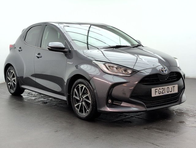 USED 2021 21 TOYOTA YARIS 1.5 Yaris Design HEV CVT 5dr CLICK+COLLECT / HOME DELIVERY