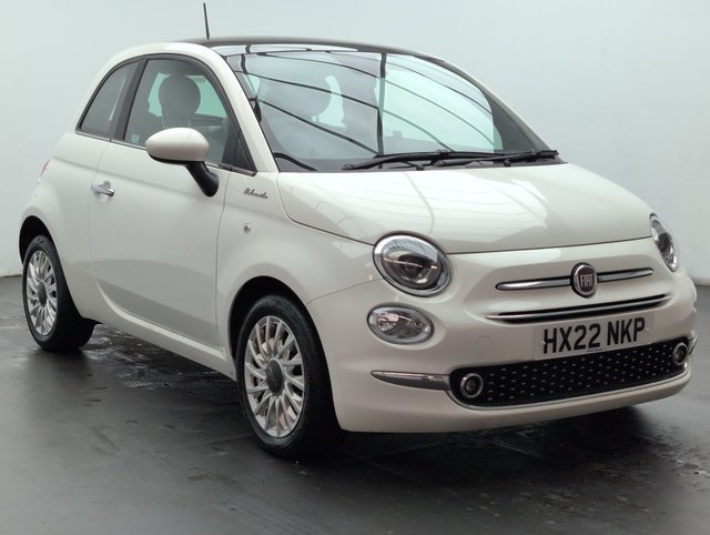 USED 2022 22 FIAT 500 1.0 500 Dolcevita MHEV 3dr CLICK+COLLECT / HOME DELIVERY