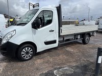 USED 2015 15 VAUXHALL MOVANO 2.3 CDTi 3500 Dropside 2dr Diesel Manual FWD L3 Euro 5 (125 ps) 1 OWNER 20K FSH FREE WARRANTY