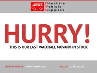 USED 2015 15 VAUXHALL MOVANO 2.3 CDTi 3500 Dropside 2dr Diesel Manual FWD L3 Euro 5 (125 ps) 1 OWNER 20K FSH FREE WARRANTY