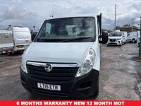 USED 2015 15 VAUXHALL MOVANO 2.3 CDTi 3500 Dropside 2dr Diesel Manual FWD L3 Euro 5 (125 ps) 1 OWNER 20K FSH FREE WARRANTY