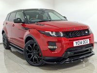 USED 2014 14 LAND ROVER RANGE ROVER EVOQUE 2.2 SD4 Dynamic Lux Firenze Red SUV 5dr Diesel Auto 4WD Euro 5 (s/s) (190 ps) 