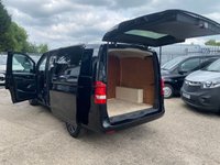 USED 2021 21 MERCEDES-BENZ VITO CREW CAB 5 SEATER VAN 114 2.0 CDI AUTO G-Tronic RWD L2 EURO 6 (LWB) (136bhp) 6 MNTH WARRANTY, FULL MOT, JUST BEEN SERVICED @ 75k MILES